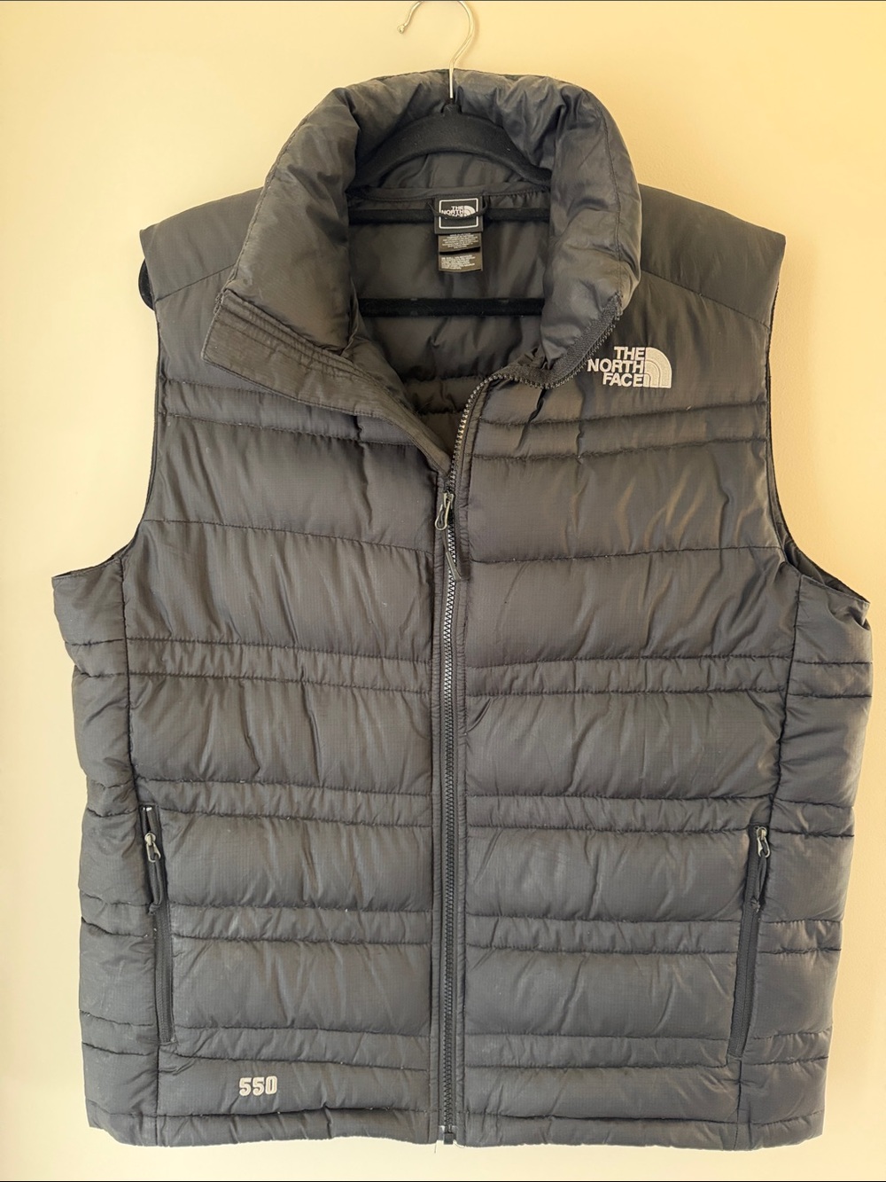 The North Face Men's Black Quilted Down Vest